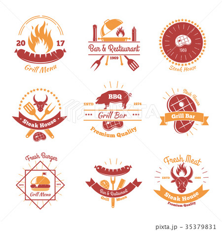 Fresh BBQ Emblems Collection 35379831