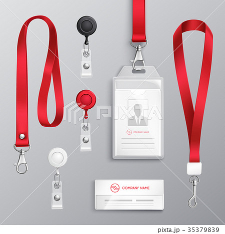 Identification Card Badge Accessories Set 35379839