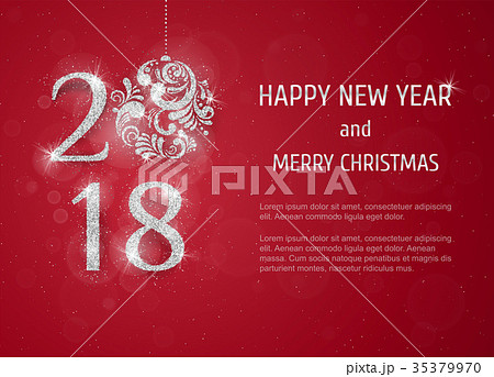2018 Happy New Year Background 35379970