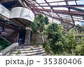 Beauty flower in winter Garden The interior old 35380406
