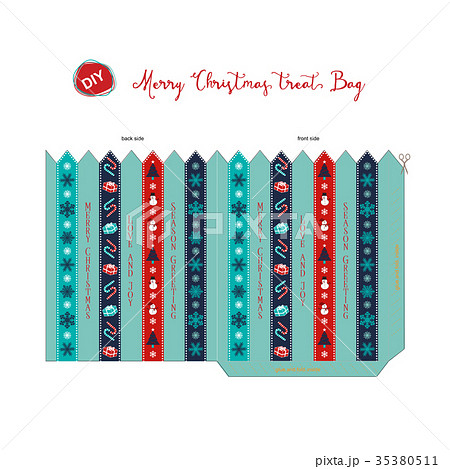 Xmas treat bag DIY-B 35380511