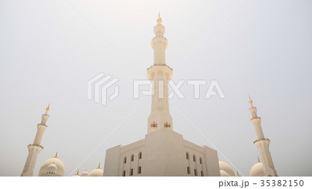 Towers Sheikh Zayed Mosque, Abu Dhabi, United Arab 35382150