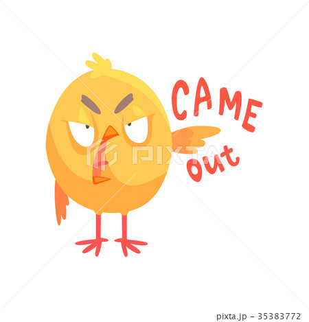 Came out, funny angry cartoon comic chicken 35383772