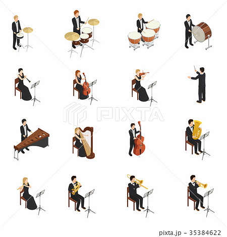 Orchestra People Set 35384622