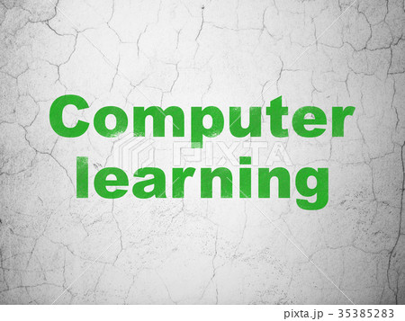 Studying concept: Computer Learning on wall 35385283