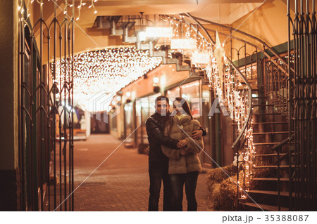 Couple at the street 35388087