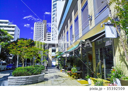 白金高輪のレストランのある風景 35392509