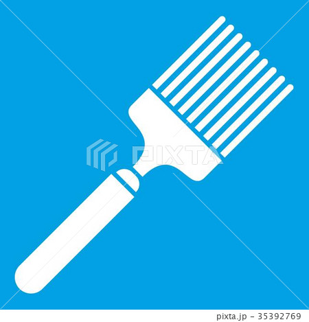 Brush icon white Brush icon white 35392769