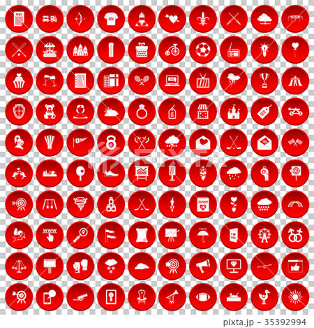 100 arrow icons set red 100 arrow icons set red 35392994