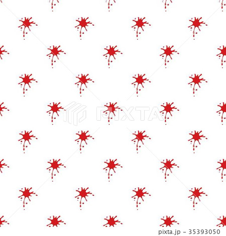 Red drops of blood pattern 35393050
