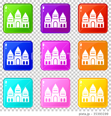 Children house castle set 9 Children house castle set 9 35393199