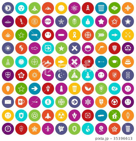 100 logotype icons set color 100 logotype icons set color 35396613