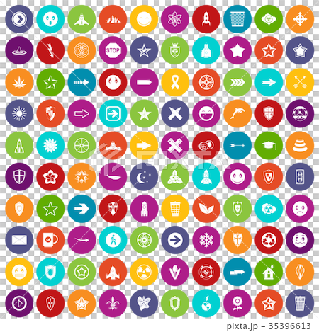 100 logotype icons set color 100 logotype icons set color 35396613