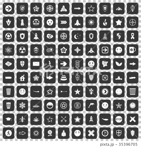 100 logotype icons set black 100 logotype icons set black 35396705