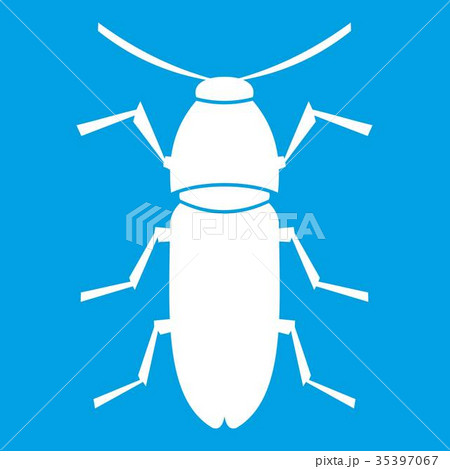 Cereal leaf beetle icon white 35397067