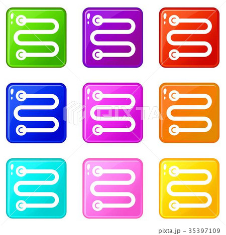 Heated towel rail set 9 Heated towel rail set 9 35397109