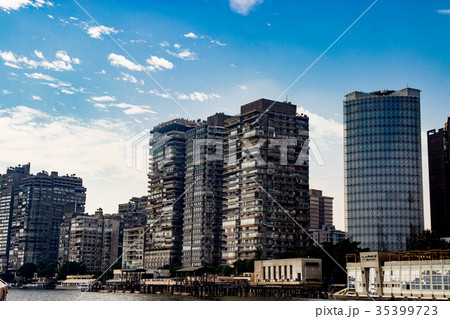Buildings on background in Cairo, Egypt Buildings on background in Cairo, Egypt 35399723