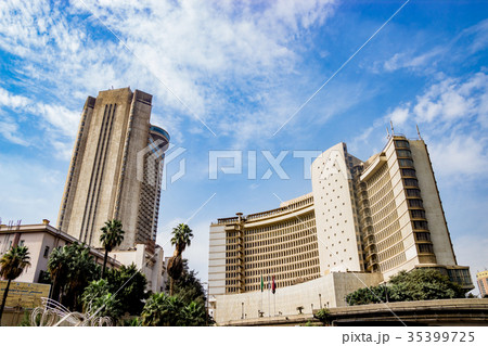 Buildings on background in Cairo, Egypt Buildings on background in Cairo, Egypt 35399725