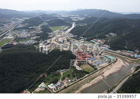 風景 航空写真 山 35399957