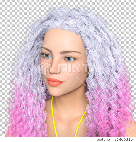 Close-up of a woman's face 35400310