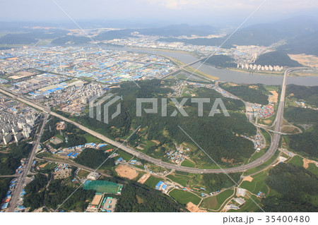 風景 航空写真 欧米 35400480