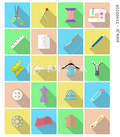 Sewing Icons 35400539