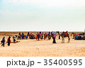 Camel caravan in Egypt 35400595