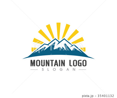 Mountain Logo Business Template Vector 35401132