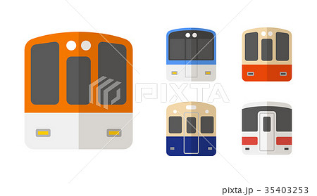 阪神電車のイラスト素材 35403253 Pixta