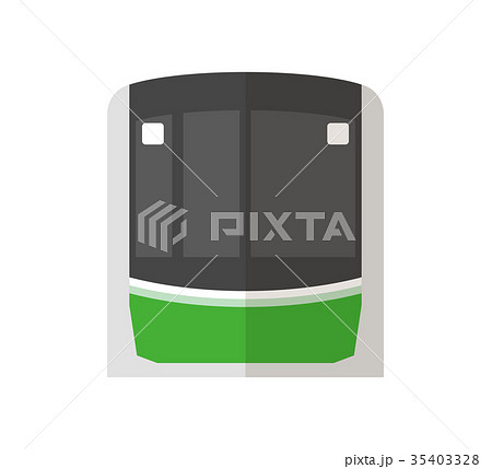 地下鉄 中央線のイラスト素材 35403328 Pixta