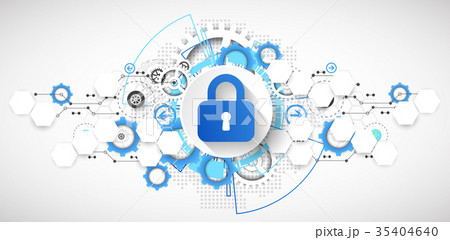 Protection concept. System privacy. 35404640