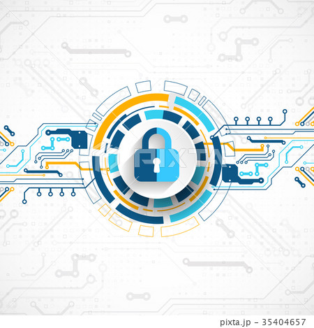 Protection concept. System privacy. 35404657
