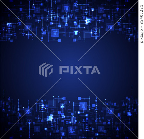 Social media vector background. Network concept. Social media vector background. Network concept. 35405221