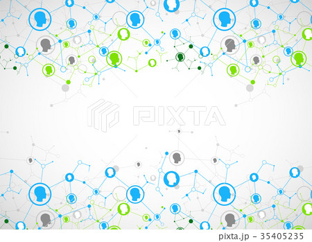 Social media vector background. Network concept. Social media vector background. Network concept. 35405235
