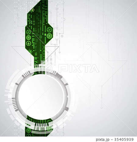 Abstract background with technological elements. 35405939