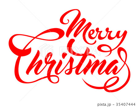 Inscription Marry Christmas 35407444