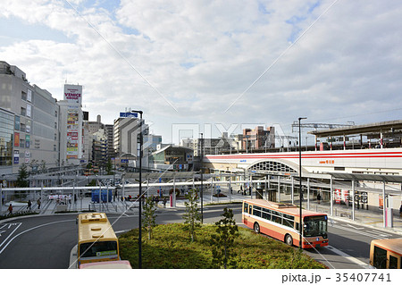 【兵庫県】明石駅前の都市風景 【兵庫県】明石駅前の都市風景 35407741