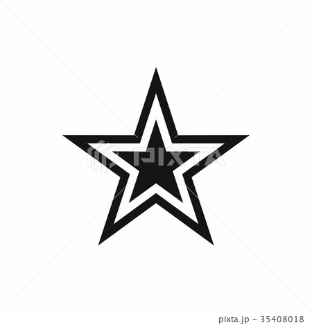 Star icon, simple styleのイラスト素材 [35408018] - PIXTA ☆☆☆