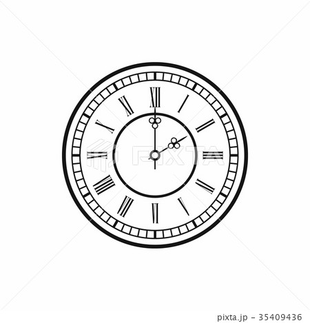 Watch icon, simple style 35409436