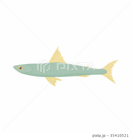Smelt icon, cartoon style Smelt icon, cartoon style 35410521