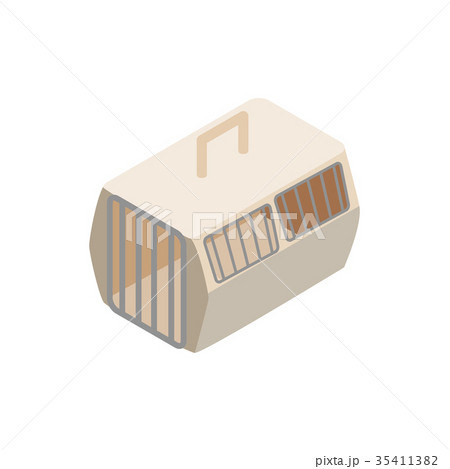 Cage for animals icon, isometric 3d style 35411382