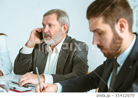 Business people working together 35412070
