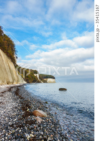 Baltic Sea coast on the island Ruegen, Germany 35415167