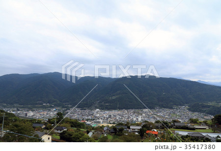 三好市中心部を俯瞰する 三好市中心部を俯瞰する 35417380