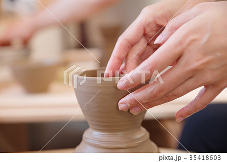 陶芸教室　電動ろくろ 35418603
