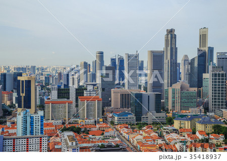 cityscape view of Singapore 35418937