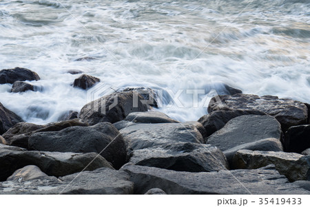 海沿い 沿岸 沖合 35419433