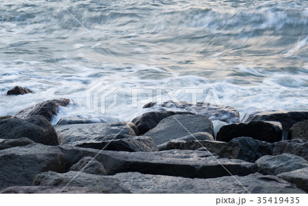 海沿い 沿岸 沖合 35419435