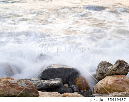 海沿い 沿岸 沖合 35419487
