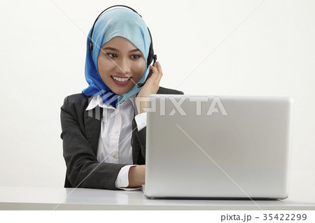 malay receptionist, malay receptionist, 35422299